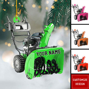 Personalized Snow Blowers Ornament - 2024 New Release