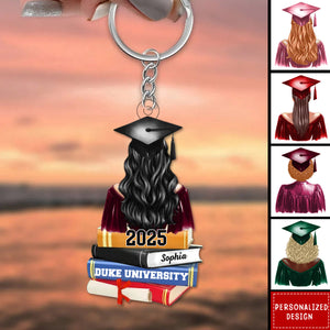 Personalized Graduation Class Senior Graduate Keychain