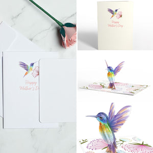 Mother's Day Hummingbird Pop-Up Card