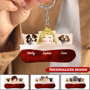 With My Dog-Personalized Keychain