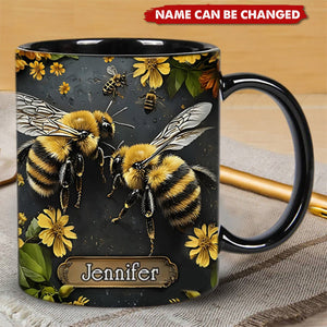 Bee Garden - Personalized Gardening Coffee Mug