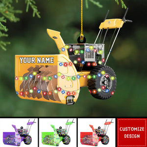 Personalized Snow Blowers Christmas Ornament - 2024 New Release