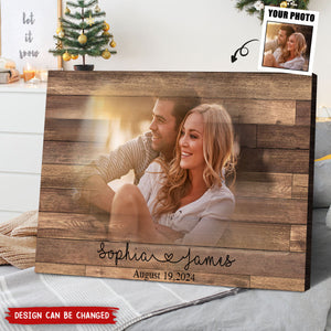 Family Couple Pet Portrait Personalized Poster - Gift For Couple, Family, Pet Lovers