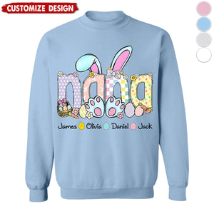 Personalized Easter Grandma Sweatshirt