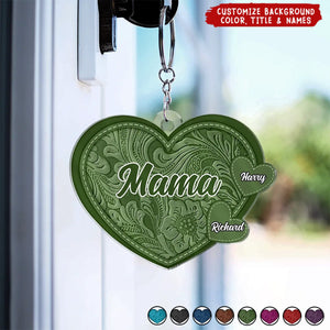 Grandma's Little Sweethearts - Personalized Cutout Acrylic Keychain