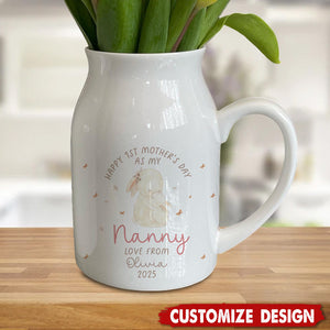 Personalised First Mother's Day Jug/Vase