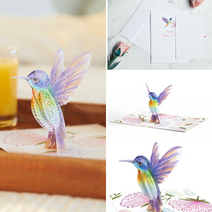 Mother's Day Hummingbird Pop-Up Card