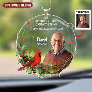 I Am Always With You - Personalized Car Photo Ornament