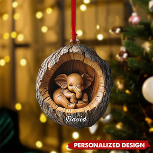 Personalized Elepehant Ornament-Gifts For Elepehant Lover-2024 New Release