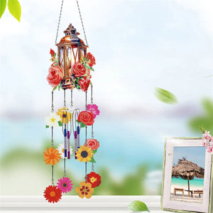 DIY Diamond Painting Double Sided 3D Wind Chime Pendant Hanging Kit