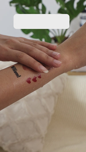 Personalized Photo Temporary Tattoos